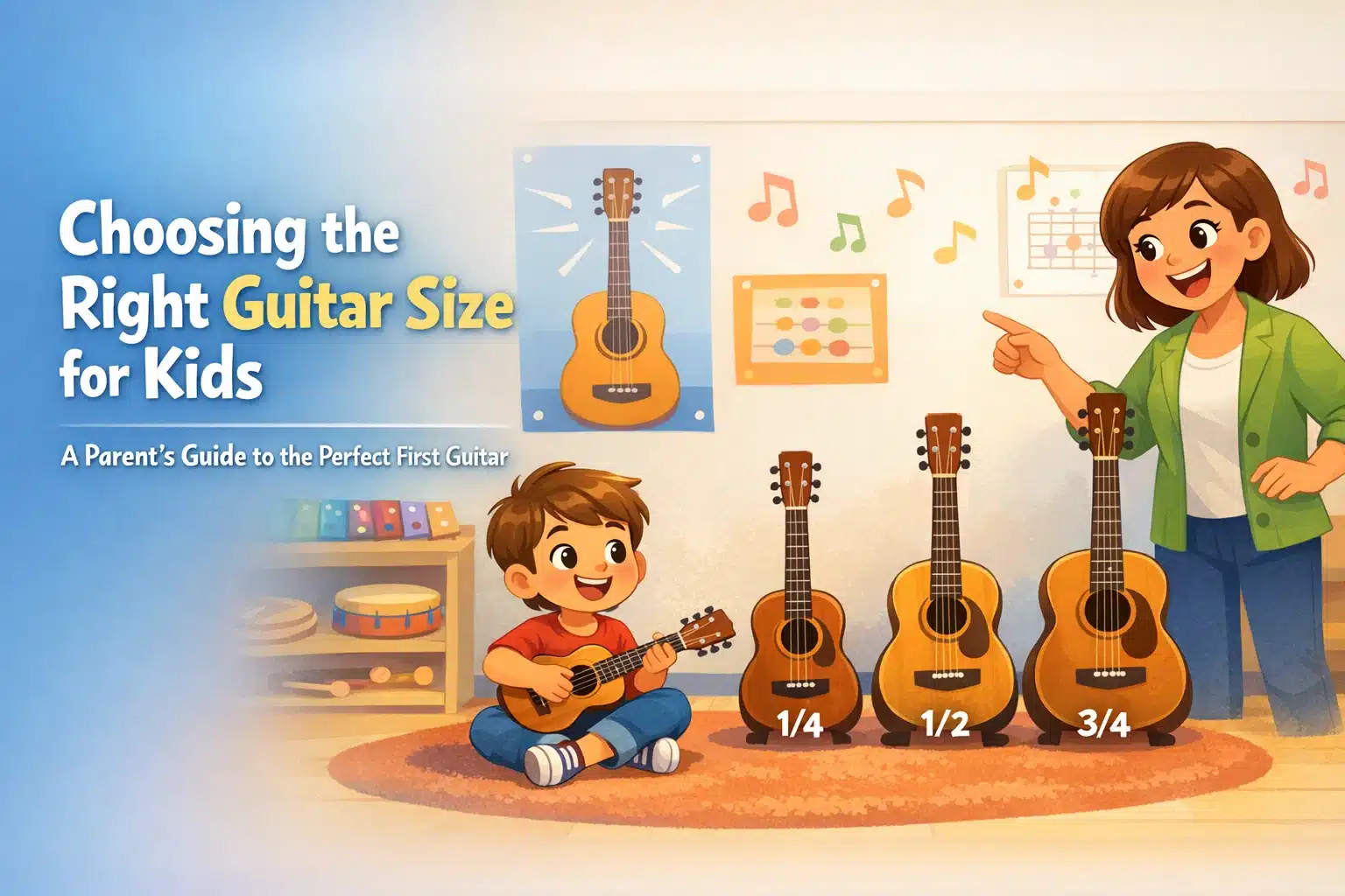 Guitar Size for Kids