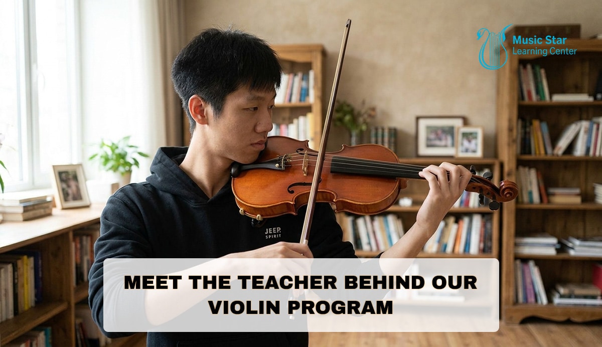 Meet the Teacher Behind Our Violin Program
