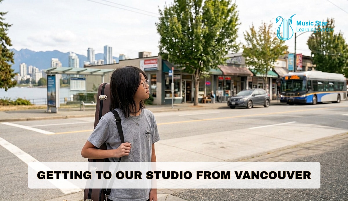 Getting to Our Studio From Vancouver